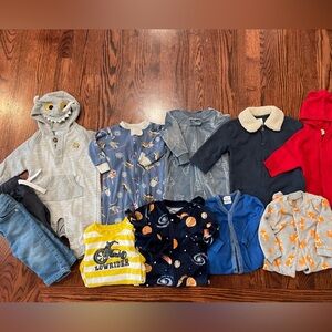 Baby Boy Size 3-6 Month Clothing Lot